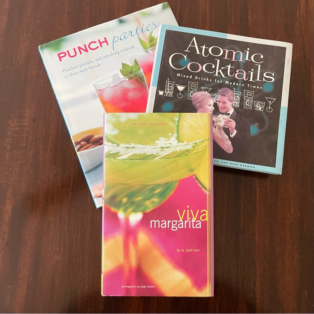 3 Cocktail Bar Books